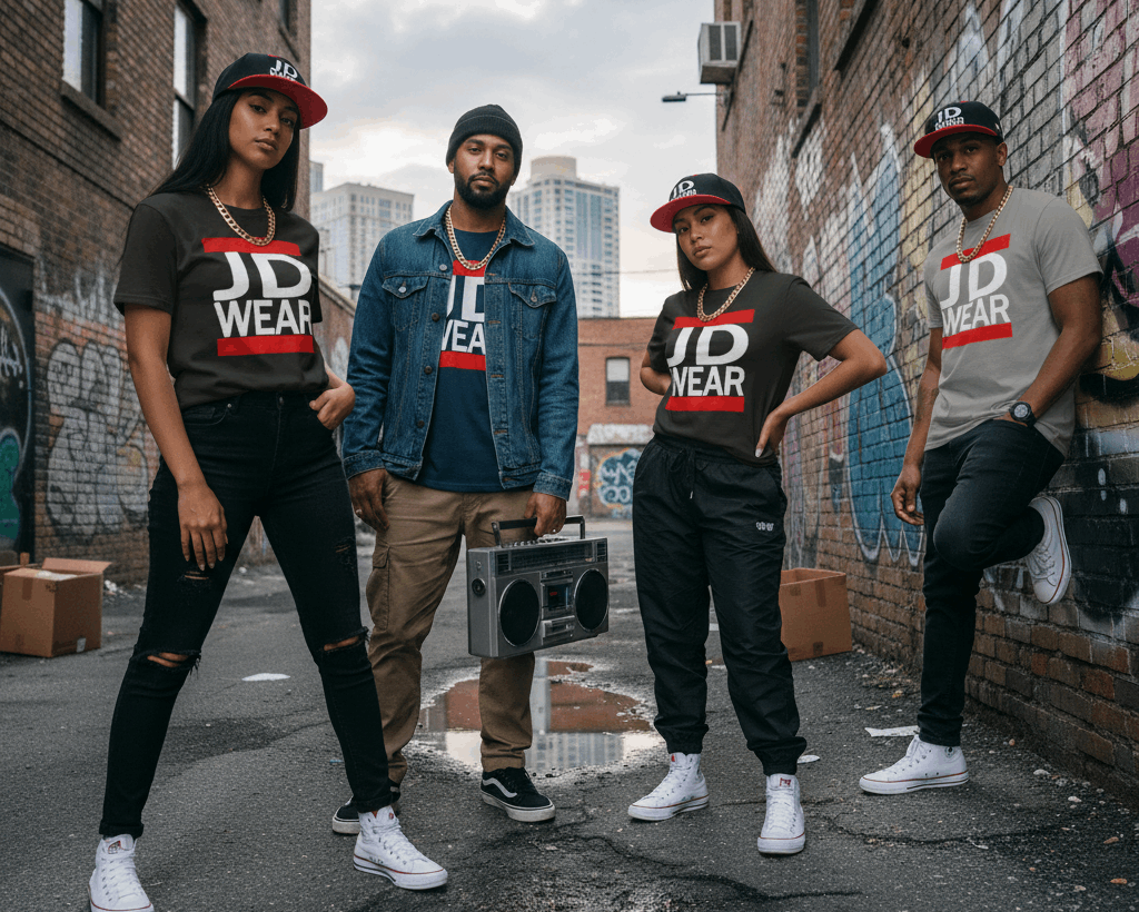 Camiseta Heavyweight HOLLIS LEGENDS: THE KINGS OF ROCK JDWEAR TRIBUTE