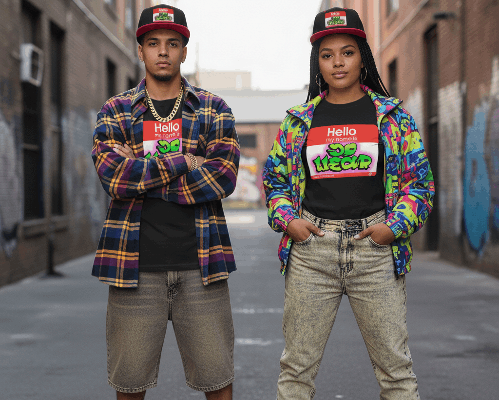 Camisetas Heavyweight "Hello My Name Is" — Streetwear Original de JDWEAR