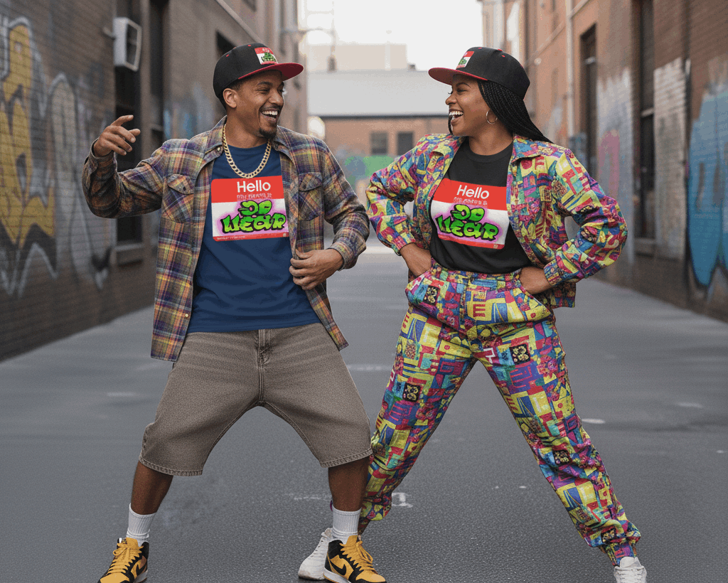 Camisetas Heavyweight "Hello My Name Is" — Streetwear Original de JDWEAR