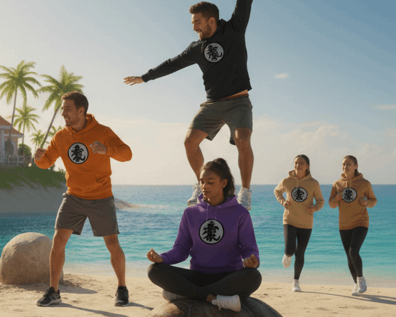 Sudadera “Kanji JDWEAR” – Edición Dragon Style