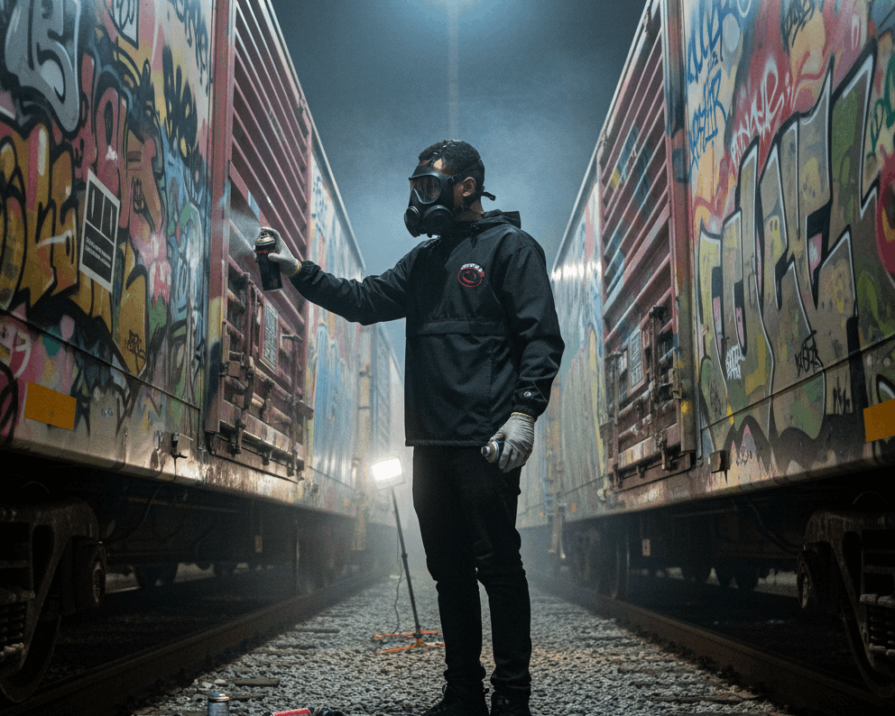 Chaqueta Cortavientos Champion "The Mad Face Tribute"