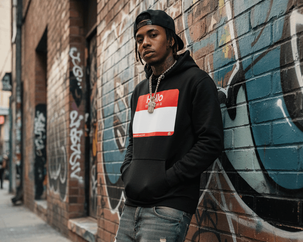 Sudaderas "Hello My Name Is" — Tu Arte, Tu Sudadera