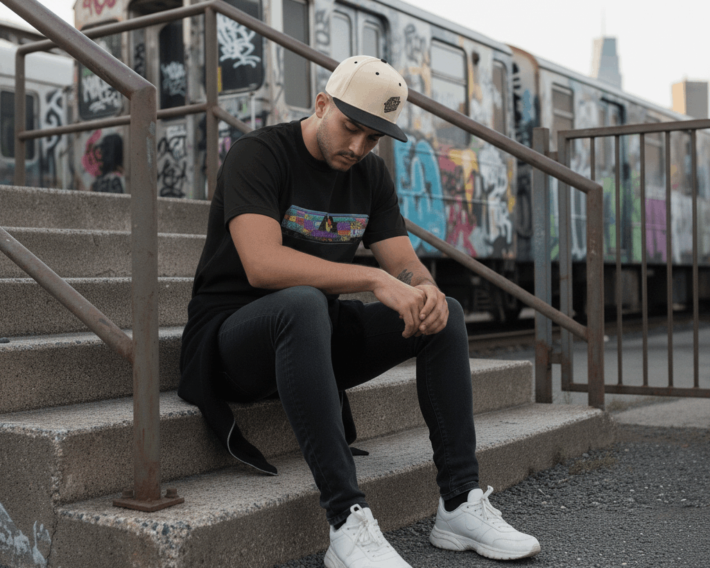 Camiseta Oversize Heavyweight Edición Especial Mes Diciembre