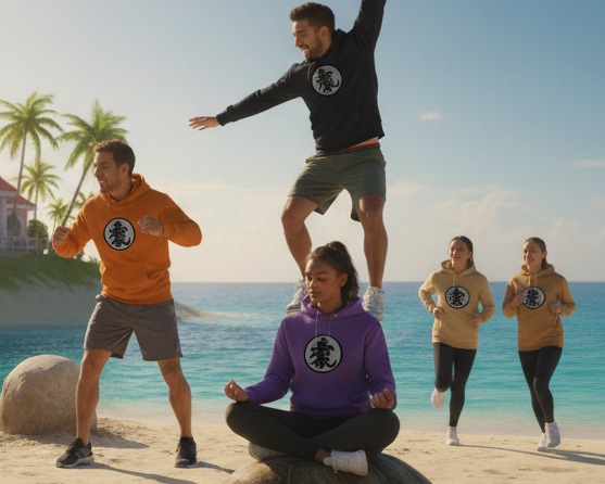 Sudadera “Kanji JDWEAR” – Edición Dragon Style