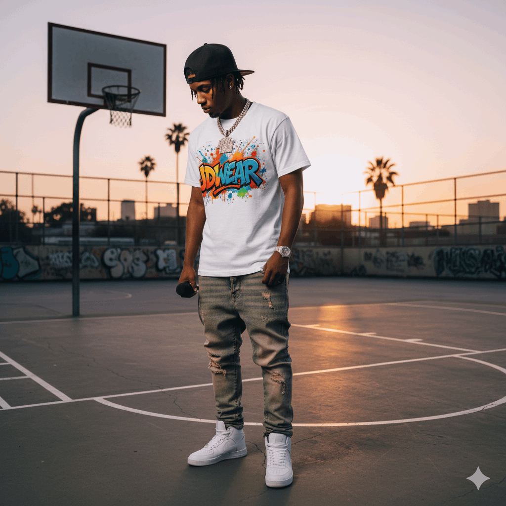 Camiseta JDWEAR – Edición Graffiti Street