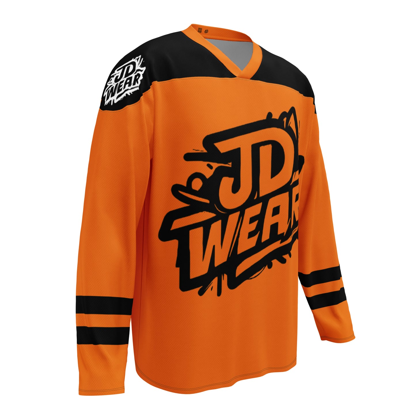 Orange Hockey Fan T-shirt