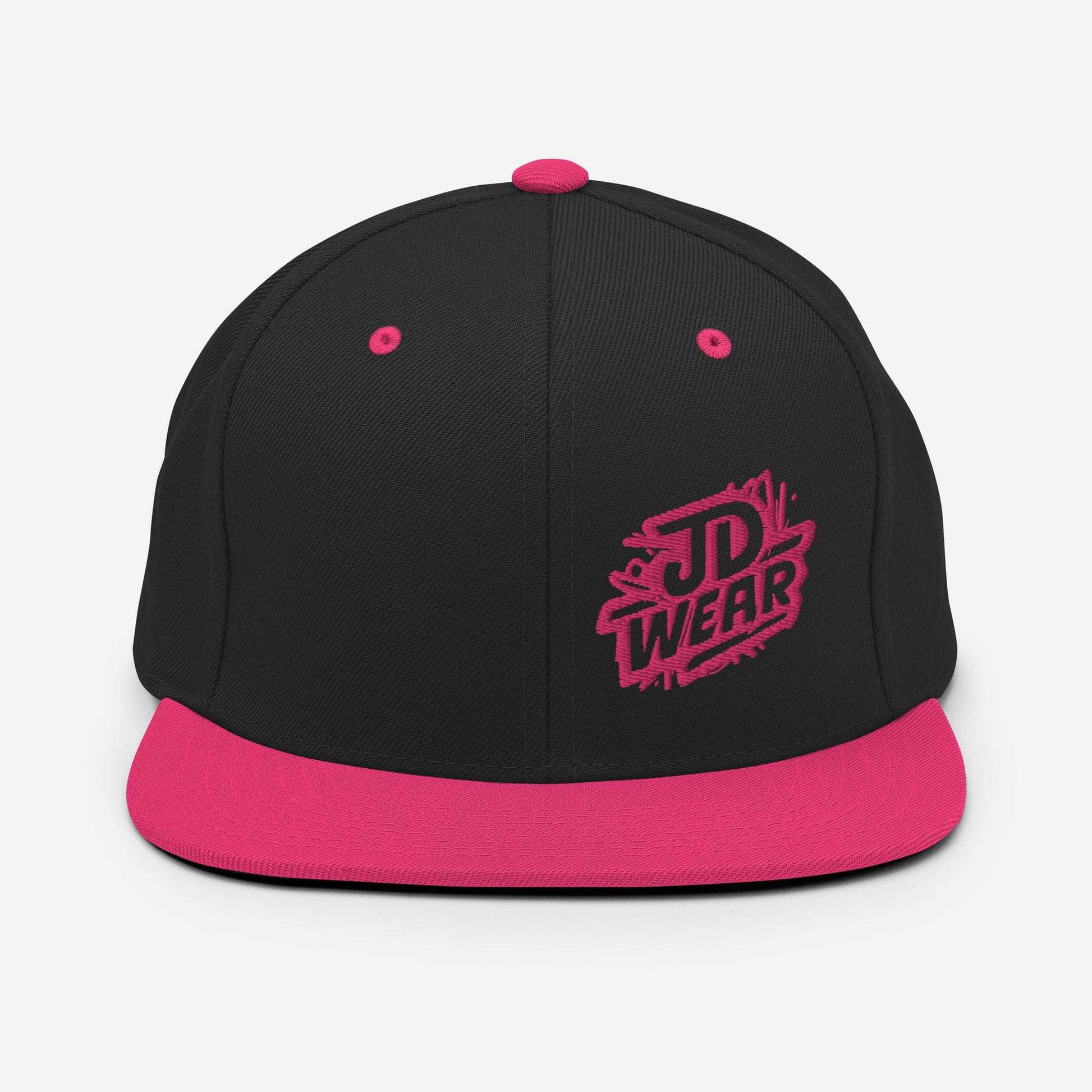 Gorra Snapback Bordada Fucsia/Rosa