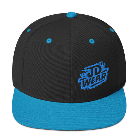 Gorra Snapback Bordada Azul