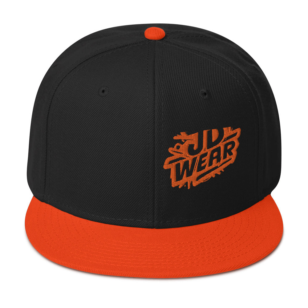 Gorra snapback Bordada Naranja