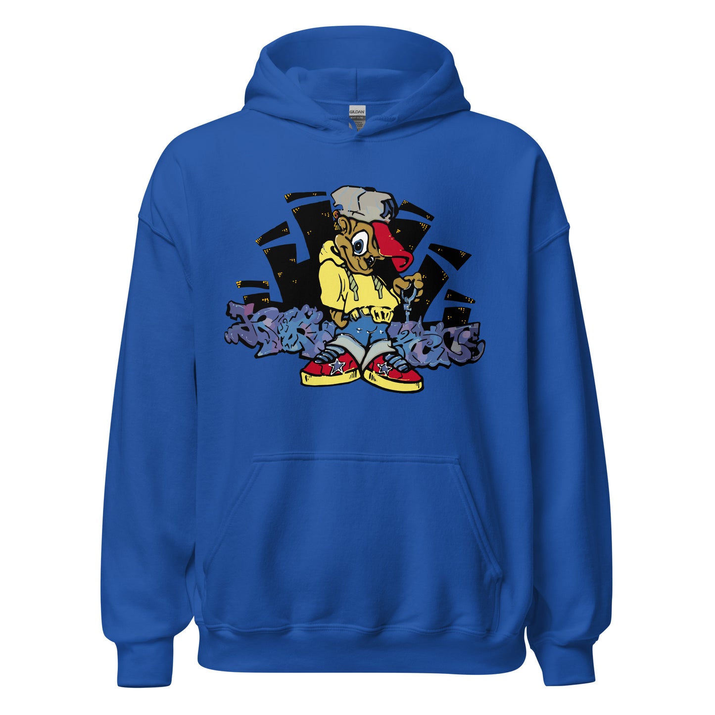 JD WEAR Graffiti Hoodie