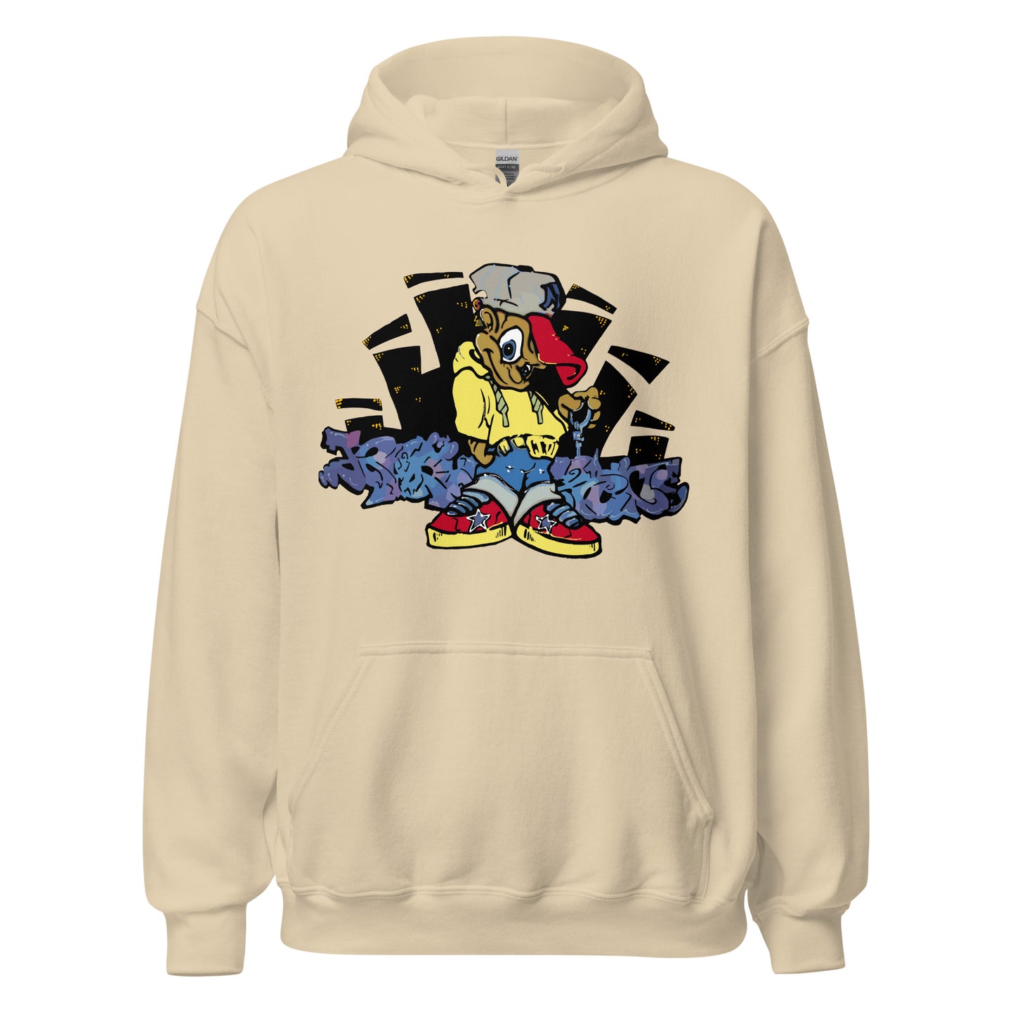 Sudadera con capucha Grafiti JD WEAR