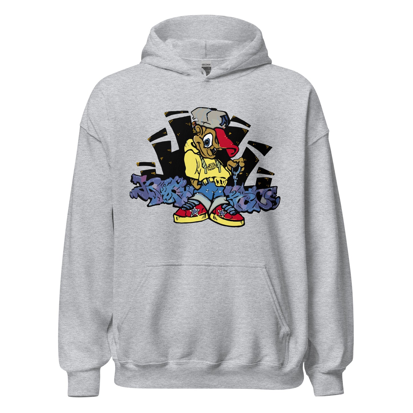 JD WEAR Graffiti Hoodie