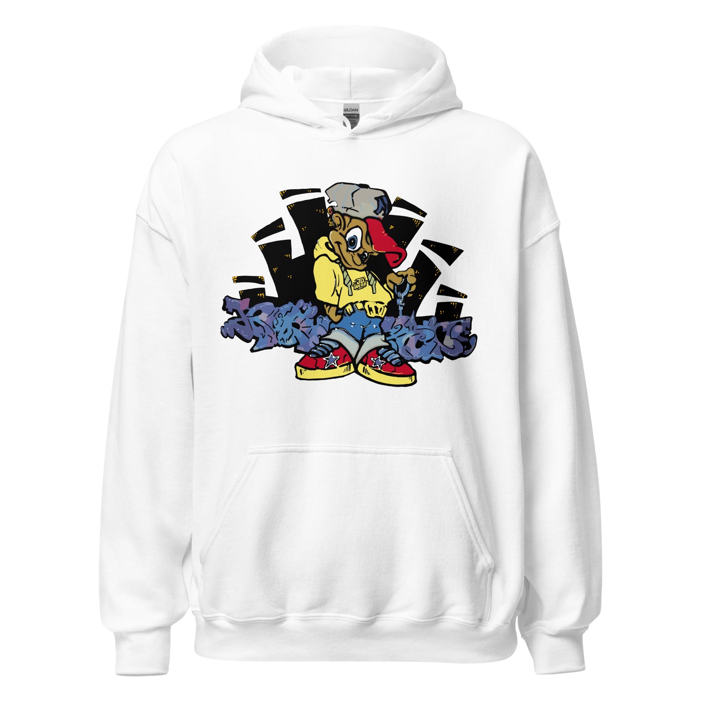 JD WEAR Graffiti Hoodie