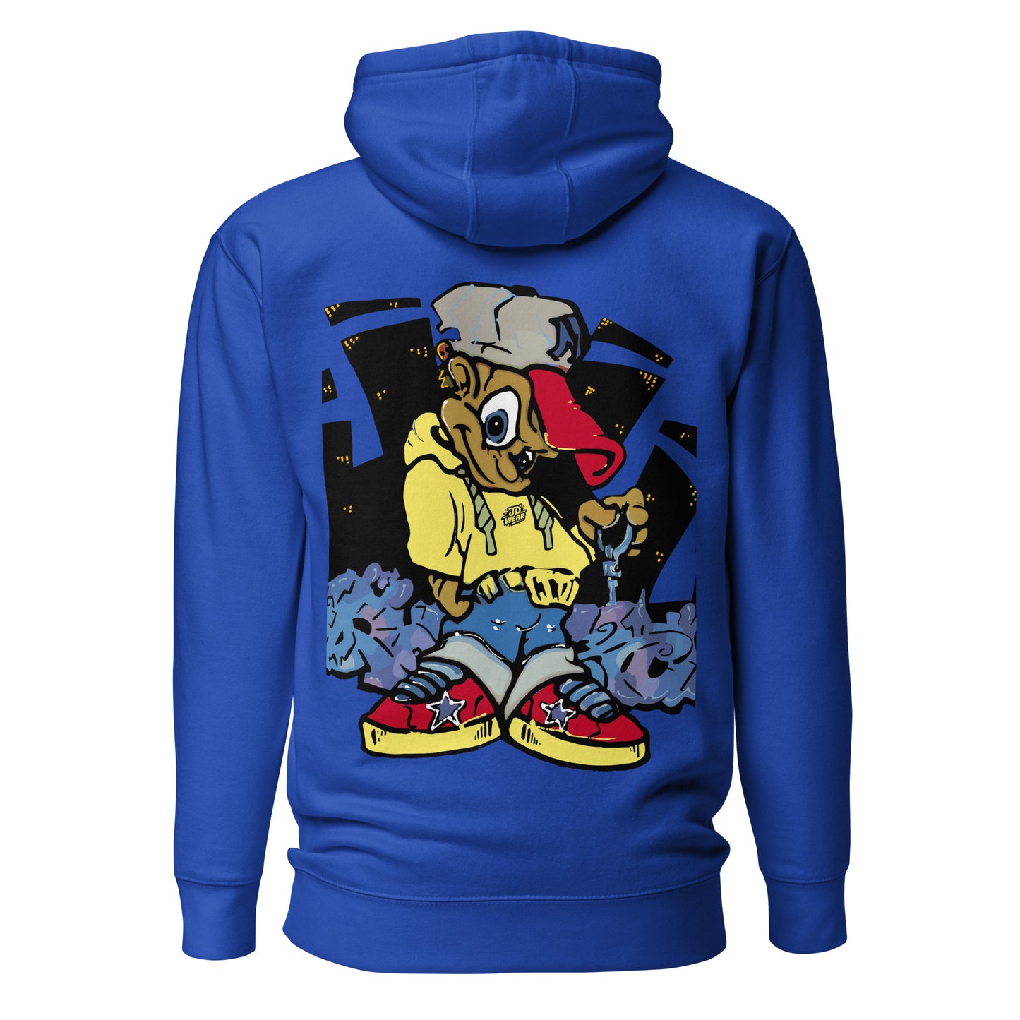 Sudadera con capucha JD WEAR+ Bordada-Grafiti